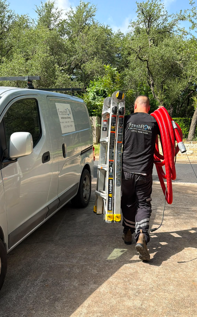 FreshFlow family-owned Austin air duct cleaning company