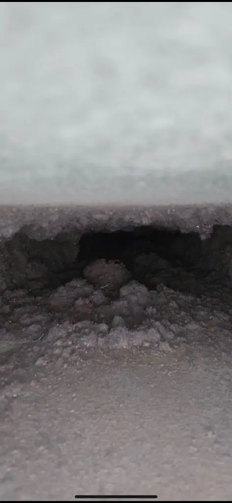 Interior HVAC Duct View by FreshFlow Air Services in Austin