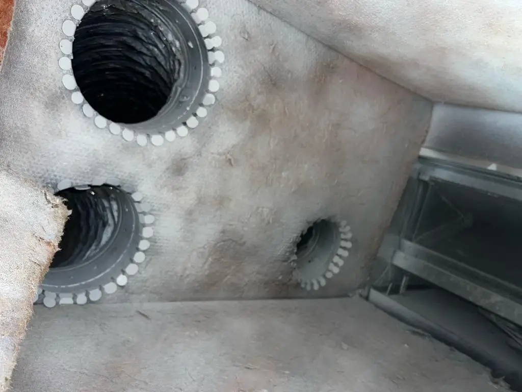 Air Duct Cleaning Access View by FreshFlow Air Services in Austin