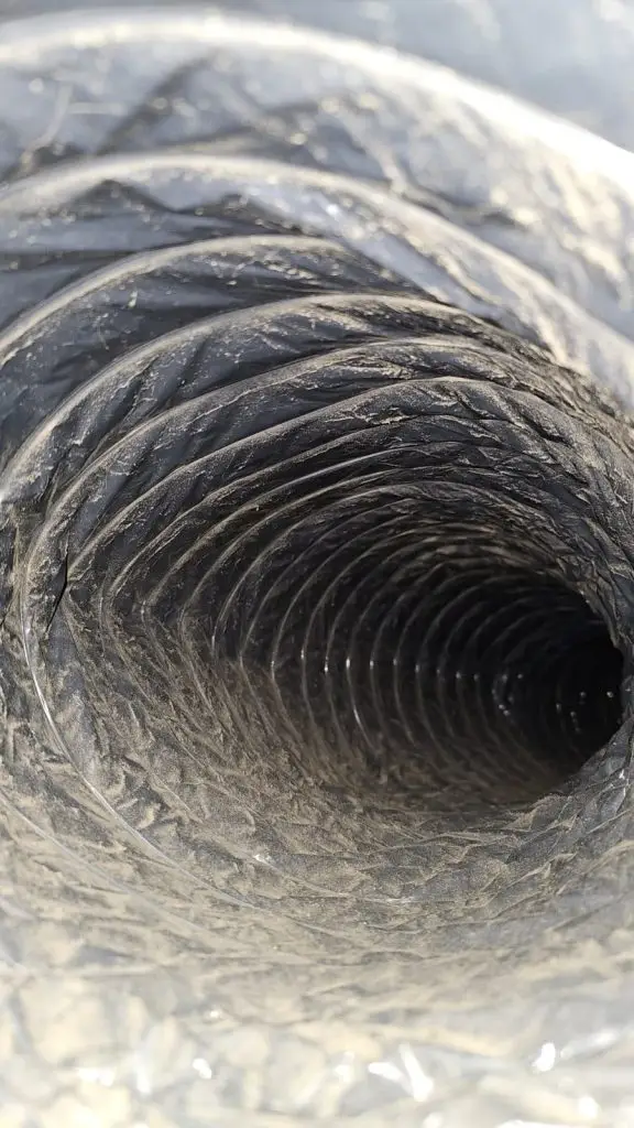 HVAC Duct Interior Detail by FreshFlow Air Services in Austin