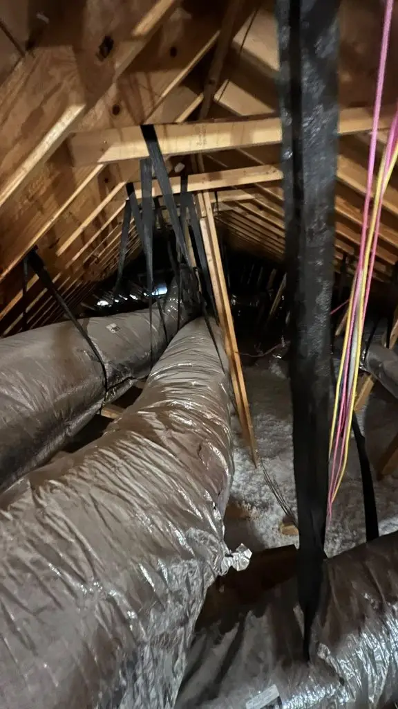 Air Duct Cleaning Access View by FreshFlow Air Services in Austin