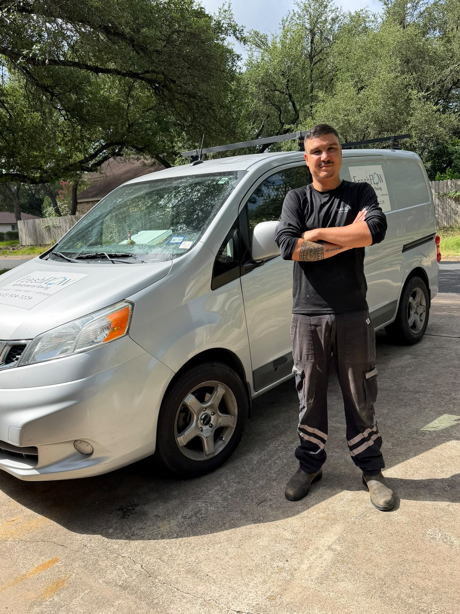 Dryer vent cleaning estimate in Austin by FreshFlow